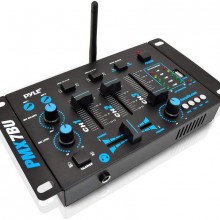 Pyle - Pro Mezclador de audio inalámbrico para DJ, 3 canales, compatible co...