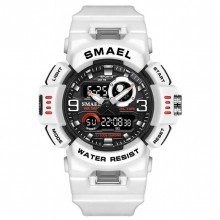 SMAEL - Relojes deportivos digitales para hombre, pulsera militar resistent...