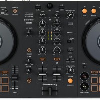 Pioneer DJ DDJ-FLX4 - Controlador Rekordbox de 2 cubiertas y Serato DJ - Gr...