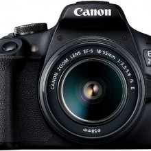 Canon Cámara DSLR EOS 2000D  kit III de 0.709-2.165 in (Remanufacturada)
