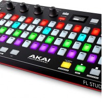 AKAI Fire profesional - Controlador MIDI USB para FL Studio con 64 almohadi...