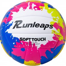 Balón de voleibol de playa, tamaño oficial 5 - Runleaps suave impermeable v...