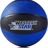 Western Star Pelota de baloncesto de goma tamaño oficial - Entrenamiento de...