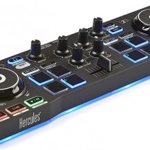 Hercules DJ DJControl Starlight - Controlador de DJ USB de bolsillo con Ser...