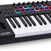 M-Audio Oxygen Pro 25 - Controlador de teclado MIDI USB de 25 teclas con al...