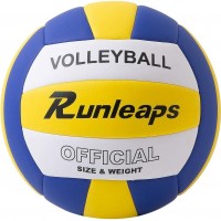 Runleaps - Voleibol impermeable para interiores y exteriores, para juegos d...