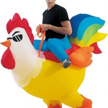 Disfraz Inflable de Gallo para Adulto